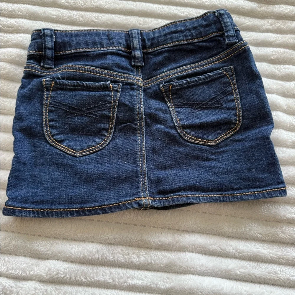 GAP Dark Blue Kids Denim Skirt